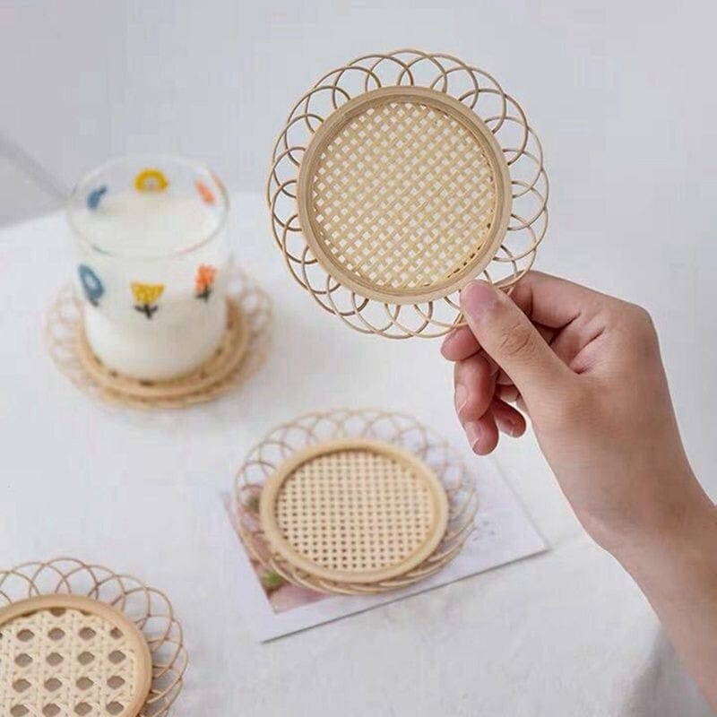 Rattan Coaster